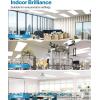 image:imageSunco 12 Pack 2x4 LED Flat Panel Light Drop Ceiling Office Fixture 7700 LM Selectable Features 40W50W60W 4000K5000K6000K Dimmable 010V Dustproof ETL2x4