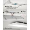image:imageSunco 18 Pack 2x4 LED Flat Panel Light Drop Ceiling Office Fixture 7700 LM Selectable Features 40W50W60W 4000K5000K6000K Dimmable 010V Dustproof ETL3 CCT in One