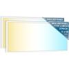 image:imageSunco 2x4 LED Flat Panel Light Drop Ceiling Office Fixture 7700 LM Selectable Features 40W50W60W 4000K5000K6000K Dimmable 010V Dustproof ETL 2 Pack3 CCT in One 4000K  5000K  6000K