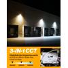 image:imageSunco 3 Pack 60W LED Wall Pack Outdoor Industrial Dimmable Waterproof Commercial Grade Security Warehouse Super Bright Parking Lot Selectable CCT 3000K4000K5000K 7600 Lumens AC120277V12 Pack