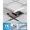 image:imageSunco 6 Pack 2x2 LED Flat Panel Light for Drop Ceiling Commercial Troffer Replacement Lighting Fixture 4400 LM 40W Selectable CCT 4000K5000K6000K Dimmable 010V Dustproof ETL3 CCT in One