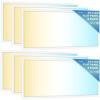 image:imageSunco 6 Pack 2x2 LED Flat Panel Light for Drop Ceiling Commercial Troffer Replacement Lighting Fixture 4400 LM 40W Selectable CCT 4000K5000K6000K Dimmable 010V Dustproof ETL3 CCT in One