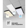 image:imageSunco 6 Pack 2x4 LED Flat Panel Light Drop Ceiling Office Fixture with Emergency Battery Backup 90 Minute Duration 7760 LM Selectable Features 405060W 400050006000K Dimmable 010V ETL