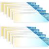 image:imageSunco 10 Pack 1x4 LED Flat Panel Light Dual Selectable CCT 3500K4000K5000K amp Selectable Wattage 30W40W46W 5700LM 010V Dimming Surface Mount Matte White Drop Ceiling Fixture  ETL DLC