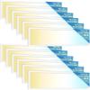 image:imageSunco 12 Pack 2x4 LED Flat Panel Light Drop Ceiling Office Fixture 7700 LM Selectable Features 40W50W60W 4000K5000K6000K Dimmable 010V Dustproof ETL1x4