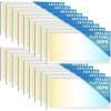 image:imageSunco 18 Pack 2x4 LED Flat Panel Light Drop Ceiling Office Fixture 7700 LM Selectable Features 40W50W60W 4000K5000K6000K Dimmable 010V Dustproof ETL3 CCT in One