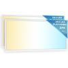 image:imageSunco 2x4 LED Flat Panel Light Drop Ceiling Office Shop Commercial Warehouse Fixture 6500 Lumens Selectable Features 30W40W50W 4000K5000K6000K Dimmable 010V Dustproof ETL 2 Pack3 CCT in One 4000K  5000K  6000K