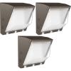 image:imageSunco 3 Pack 60W LED Wall Pack Outdoor Industrial Dimmable Waterproof Commercial Grade Security Warehouse Super Bright Parking Lot Selectable CCT 3000K4000K5000K 7600 Lumens AC120277V3 Pack