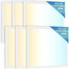 image:imageSunco 6 Pack 2x2 LED Flat Panel Lights for Drop Ceiling Troffer Replacement Light Fixture 5200 LM Selectable Features 30W35W40W 4000K5000K6000K Dimmable 010V ETLDLC