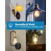 image:imageSunco 10 Pack Edison Bulbs LED ST64 Clear Vintage Filament Waterproof Bulb 800 LM 85W 60W Equivalent ST19 3000K Warm White E26 Medium Base Decorative Dimmable UL2700k Soft White