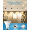 image:imageSunco 10 Pack PAR20 LED Bulbs 50W Equivalent 7W Dimmable CRI90 3000K Warm White 470 Lumens E26 Medium Base IP65 Waterproof Indoor Outdoor Home Residential Super Bright Wide Area Flood Light  ULWhite 3k
