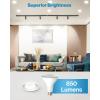 image:imageSunco 10 Pack PAR30 Long Neck LED Bulb IndoorOutdoor Flood Light 11W 75W Equivalent 850 Lumen 3000K Warm White Dimmable E26 Base IP65 Waterproof UL CertifiedWhite 5k