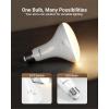 image:imageSunco 12 Pack BR30 Light Bulbs LED Recessed Can Light Bulbs Indoor Flood Bulb 850 LM 11W 65W Equivalent Selectable CCT 2700K3000K5000K Dimmable E26 Base for Home Kitchen Bedroom ULWhite 3cct