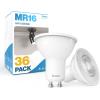image:imageSunco 12 Pack GU10 LED Bulb 550LM 3000K Warm White 55W50W Equivalent Dimmable MR16 Bulbs for Recessed Track Lighting Spot Lights Range Hood 25000 Lifetime Hours UL3000k Warm White