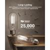 image:imageSunco 6 Pack T45 Edison Bulbs E26 LED Bulb 60 Watt Equivalent Filament Vintage Light Bulbs Clear Decorative Tubular Light Bulb 7W 2700K Soft White Dimmable 700 LM Medium Base Wet Rated UL12 Pack