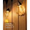 image:imageSunco 60 Pack LED S14 NonDimmable Shatterproof amp Waterproof Outdoor Vintage Backyard Patio Bright String Light Accessories Bulb 100 Lumens 2200K Amber Glow amp Wattage 1W AC120V  ETL amp FCC