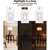 image:imageSunco A19 Warm Light Bulbs 6 Pack LED Night Light Bulb with 5000K Daylight amp 2000K Amber Glow 800 LM 80 LM Nightlight Sleep Light Bulb for Bedroom Lamps Warm Yellow Light Bulbs Dimmable E26 UL5000k Daylight
