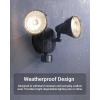 image:imageSunco LED Flood Light Bulb Waterproof PAR38 Dusk to Dawn Outdoor Lighting 1250 LM 120W Equivalent 15W Exterior WetRated 5000K Daylight E26 Base for Porch Garage Yard UL 2 Pack4000k Cool White