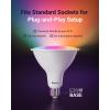 image:imageSunco PAR38 Smart LED Flood Light Bulb WiFi Color Changing RGB Tunable White CCT 13W Dimmable Works with Alexa amp Google Home No Hub Required E26 Base Outdoor for Backyard Porch Garage 2 Pack