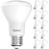 image:imageSunco 10 Pack BR20 LED Bulb Dimmable Small Recessed Lighting Bulbs R20 Mini Flood Light Indoor 550 LM 7W 50W Equivalent 2700K Soft White E26 Base Can Light for Home Kitchen Bedroom UL10 Count Pack of 1