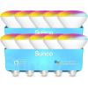 image:imageSunco BR30 Alexa Smart Flood Light Bulb Color Changing LED Recessed WiFi Bulb 8W RGB CW Dimmable 650 LM Compatible with Alexa amp Google Assistant E26 Base No Hub Required 10 Pack10 Count Pack of 1