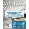 image:imageSunco 10 Pack T8 LED Bulbs 4 Foot 48 Inch Tube Light Bulbs Fluorescent Replacement Single or Double Ended Hybrid Type AB 2400 LM 20W 5000K Daylight Frosted Lens ETL5000k Daylight