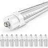 image:imageSunco 10 Pack T8 LED Bulbs 4 Foot LED Fluorescent Tube Replacement 4ft LED Tube Light Ballast Bypass 2200 LM 18W 6000K Daylight Deluxe Single Ended Power Clear Lens ULWhite 5k