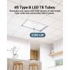 image:imageSunco 10 Pack T8 LED Bulbs 4 Foot LED Fluorescent Tube Replacement 4ft LED Tube Light Ballast Bypass 2200 LM 18W 6000K Daylight Deluxe Single Ended Power Clear Lens ULWhite 6k