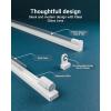 image:imageSunco 10 Pack T8 LED Tubes 4FT Fluorescent Replacement 48 Inch 24W 3000LM 5000K Daylight Single Ended Power Type B Clear Lens UL5000k Daylight