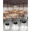 image:imageSunco 10 Pack UFO LED High Bay Light 150W 21000 Lumens 5000K 100277V Dimmable 010V Ultra Bright Commercial Shop Lights for Warehouse Factory Workshop Garage amp Barn Ceiling Mount ULWhite  5K