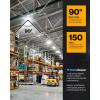 image:imageSunco 10 Pack UFO LED High Bay Light 150W 21000 Lumens 5000K 100277V Dimmable 010V Ultra Bright Commercial Shop Lights for Warehouse Factory Workshop Garage amp Barn Ceiling Mount ULWhite  6K