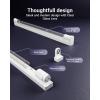 image:imageSunco 100 Pack T8 LED Bulbs 4 Foot Tube Light Bulbs Ballast Bypass 48 Inch Fluorescent Replacement 2200 LM 18W 5000K Daylight Single Ended Power Type B Clear Lens UL5000k Daylight