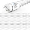 image:imageSunco 100 Pack T8 LED Bulbs 4 Foot Tube Light Bulbs Ballast Bypass 48 Inch Fluorescent Replacement 2200 LM 18W 6000K Daylight Deluxe Single Ended Power Type B Clear Lens UL6000k Daylight Deluxe