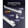 image:imageSunco 2ft LED T8 Frosted Glass Tube for Replacement Fluorescent Commercial Work Office Hallway Warehouse Type B 10W 1200 Lumens 5000K Daylight NonDimmable 100277V 50000 Hour Lifetime