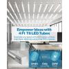 image:imageSunco 30 Pack T8 LED Bulbs 4 Foot 48 Inch Tube Light Bulbs Fluorescent Replacement Single or Double Ended Hybrid Type AB 2400 LM 20W 6000K Daylight Deluxe Clear Lens ETL5000k Daylight