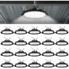 image:imageSunco 6 Pack UFO High Bay LED Lights 21000 Lumens 6000K Daylight White 150W 120277V Dimmable Ultra Bright Ceiling Shop Lights  UL DLC FCC RoHSWhite  5K