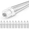 image:imageSunco 10 Pack T8 LED Bulbs 4 Foot LED Fluorescent Tube Replacement 4ft LED Tube Light Ballast Bypass 2200 LM 18W 6000K Daylight Deluxe Single Ended Power Clear Lens ULWhite 4k