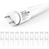 image:imageSunco 10 Pack T8 LED Bulbs 4 Foot LED Fluorescent Tube Replacement 4ft LED Tube Light Ballast Bypass 2200 LM 18W 6000K Daylight Deluxe Single Ended Power Clear Lens ULWhite 5k