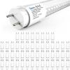image:imageSunco 50 Pack T8 LED Bulbs 4 Foot Tube Light Bulbs Ballast Bypass 48 Inch Fluorescent Replacement 2200 LM 18W 6000K Daylight Deluxe Single Ended Power Type B Clear Lens UL