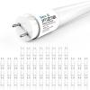 image:imageSunco Lighting 50 Pack T8 LED 4FT Tube Light Bulbs Ballast Bypass Fluorescent Replacement 5000K Daylight 18W Clear Cover Retrofit Single Ended Power SEP Commercial Grade  UL DLC 50 Pack2 Feet