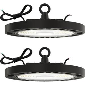 image:imageSunco 6 Pack UFO High Bay LED Lights 21000 Lumens 6000K Daylight White 150W 120277V Dimmable Ultra Bright Ceiling Shop Lights  UL DLC FCC RoHSWhite  4K