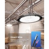 image:imageSunco 10 Pack UFO LED High Bay Light 150W 21000 Lumens 6000K 100277V Dimmable 010V Ultra Bright Commercial Shop Lights for Warehouse Factory Workshop Garage amp Barn Ceiling Mount UL10 Pack