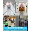 image:imageSunco 2 Pack Red LED Exit Sign with Emergency Lights Two Adjustable Square Head Lights 94V0 Fire Resistant Backup Battery 120277V Wall or Ceiling Mount Commercial Grade Double Sided UL