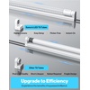 image:imageSunco 250 Pack T8 LED Bulbs 4 Foot LED Fluorescent Tube Replacement 4ft LED Tube Light Ballast Bypass 2200 LM 18W 5000K Daylight Single Ended Power Clear Lens UL5000k Daylight