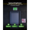 image:imageSunco 6 Pack LED Exit Sign with Emergency Light Commercial Grade Double Sided Fire Exit Lights Backup Battery Illuminated Emergency Exit 120277V Dual Mounting UL 94V0 Fire ResistantGreen