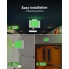 image:imageSunco 6 Pack LED Exit Sign with Emergency Light Commercial Grade Double Sided Fire Exit Lights Backup Battery Illuminated Emergency Exit 120277V Dual Mounting UL 94V0 Fire ResistantGreen