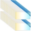 image:imageSunco 8 Pack 2x4 LED Flat Panel Light Drop Ceiling Office Shop Commercial Warehouse Fixture 6500 Lumens Selectable Features 30W40W50W 4000K5000K6000K Dimmable 010V Dustproof ETL3 CCT in One