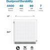 image:imageSunco Lighting 18 Pack 2x2 LED Flat Panel Light Selectable Color Temperature 4000K5000K6000K 40W Dimmable 010V 4400 LM Dustproof BackLit Drop Ceiling Troffer Replacement Light  ETL DLC