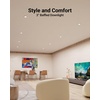 image:imageSunco 24 Pack 6 Inch LED Recessed Light Ceiling Canless Recessed Lights Baffle Trim 1200 LM 14W Selectable CCT 2700K3000K4000K5000K6000K Dimmable with Junction Box3 Inch