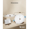 image:imageSunco 24 Pack Recessed Lighting 6 Inch LED Canless Ceiling Lights Slim with Junction Box 12000 LM 14W 100W Equivalent 6000K Daylight Deluxe Dimmable Wafer Thin 50000 Lifetime Hours ETLWhite 5K